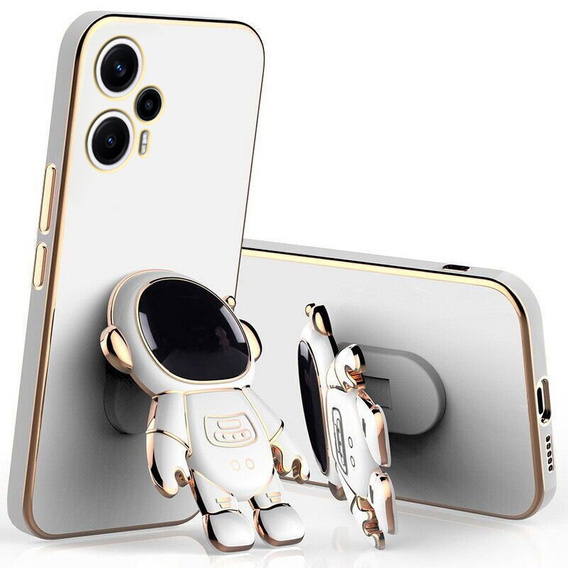 Obal na mobil pre Xiaomi Poco F5, Astronaut, biele