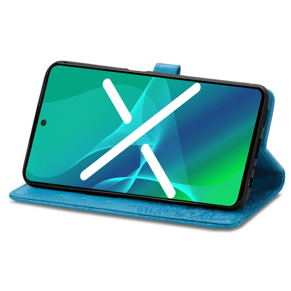 Klapkové puzdro pre Xiaomi Redmi Note 12S, Mandala, modré