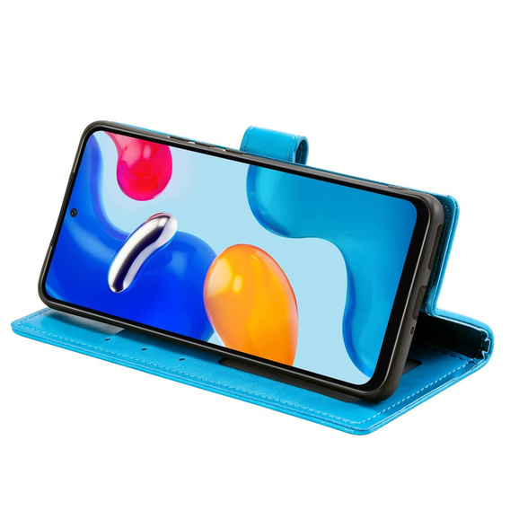 Klapkové puzdro pre Xiaomi Redmi Note 11/11S, Mandala, modré