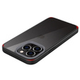 Obal na mobil pre iPhone 13 Pro Max, ERBORD Hybrid Case, čierne