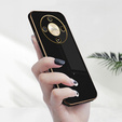 Puzdro pre Honor Magic 6 Lite 5G, Glamour CamShield, čierne