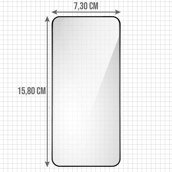 2x 3D tvrdené sklo ERBORD pre Samsung Galaxy S25 FE