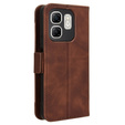 Klapkové puzdro pre Infinix Hot 50i 4G, Card Slot, hnedé