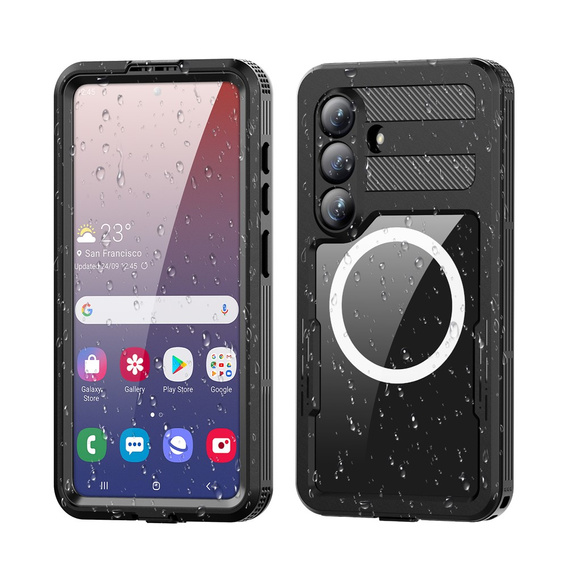 Vodotesné puzdro REDPEPPER pre Samsung Galaxy S26, čierne