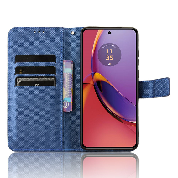 Flipové puzdro pre Motorola Moto G84 5G Smart Magnet, modré