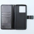 Klapkové puzdro pre Xiaomi 13T / 13T Pro, Crazy Horse Wallet, čierne