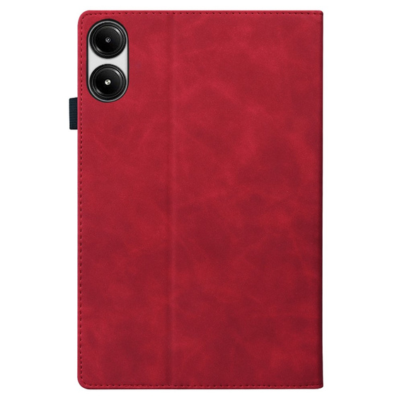 Puzdro pre Xiaomi Redmi Pad Pro / Xiaomi Poco Pad, Classic, s priestorom pre stylus, červené