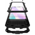 Obrnené puzdro pre iPhone 11 Pro Max, R-JUST, čierne