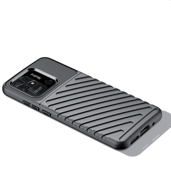 Obal na mobil pre Xiaomi Redmi 10C, Thunder, čierne