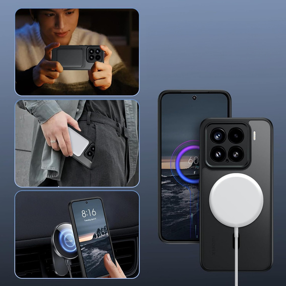 Puzdro MagSafe ERBORD Matt pre Xiaomi 15T Pro
