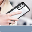 Obal na mobil pre Samsung Galaxy A05s 4G, Fusion Hybrid, transparentné / čierne