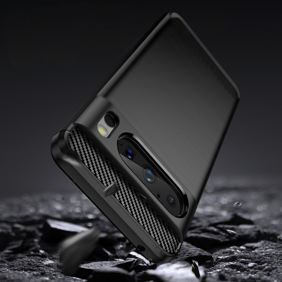 Obal na mobil pre Google Pixel 8 Pro, Carbon, čierne