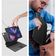 Puzdro s klávesnicou Dracool pre iPad Air 13" 2024 (6 gen.) / Pro 12.9" 2022/2021/2020 (6/5/4 gen.), čierne