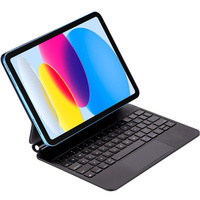 Puzdro s klávesnicou pre iPad 10.9" 2022 (10 gen.), Magnetic Keyboard Touchpad, čierne