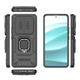 Puzdro pre Xiaomi Redmi Note 14 Pro 5G /  Poco X7 5G, KickStand Camera Lens, čierne
