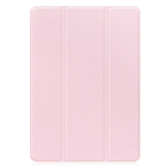 Puzdro pre Samsung Galaxy Tab S10 Lite / S10 FE / S9 FE, Smartcase s priestorom pre stylus, ružové