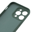 Obal na mobil pre iPhone 15 Pro Max, Silicone Lite, tmavozelené