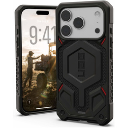 Puzdro Urban Armor Gear pre iPhone 17 Pro Max, Monarch Pro Kevlar MagSafe, kevlarová farba