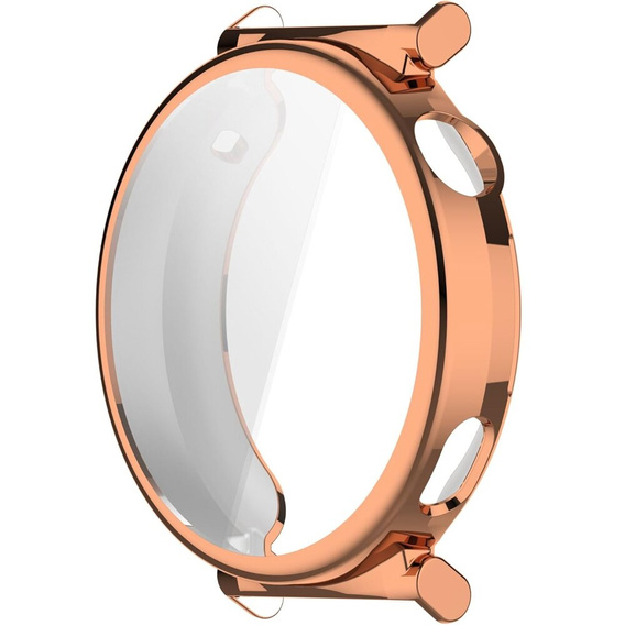 Puzdro 2v1 s ochranou displeja pre Huawei Watch GT 5 41mm, ružové rose gold 