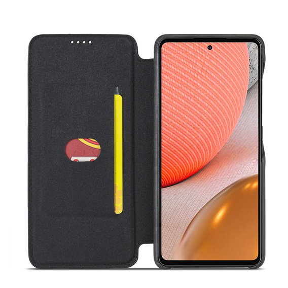 Klapkové puzdro pre Samsung Galaxy A52 5G / 4G, LC.IMEEKE, čierne