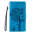 Klapkové puzdro pre Xiaomi 13T / 13T Pro, stromček, modré