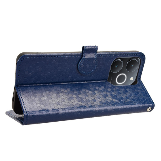 Flipové puzdro pre Realme Note 70T 4G, Wallet Rhombus, modré