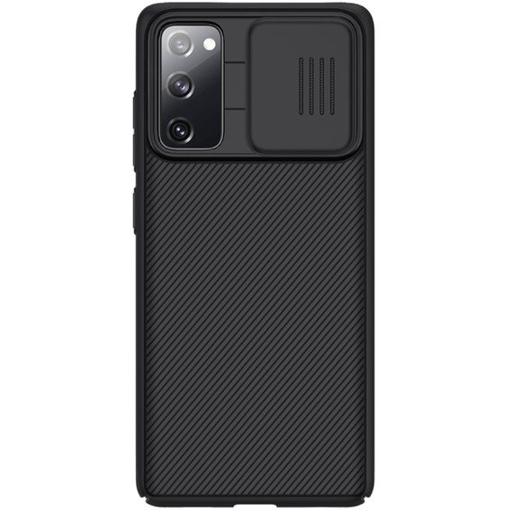 Puzdro pre Samsung Galaxy S20 FE, pancierované Nillkin, CamShield Pro, čierne