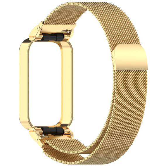 Milánsky náramok pre Samsung Galaxy Fit 3, čierny