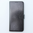 Klapkové puzdro pre Xiaomi 13T / 13T Pro, Crazy Horse Wallet, čierne