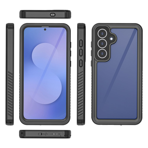 Puzdro pre Samsung Galaxy S25 FE, vodotesné IP68 Redpepper