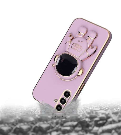 Obal na mobil pre Samsung Galaxy A36 5G, Astronaut, fialové