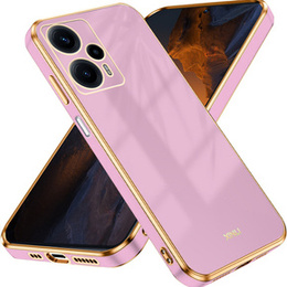 Puzdro pre Xiaomi Poco F5, Glamour CamShield, fialové