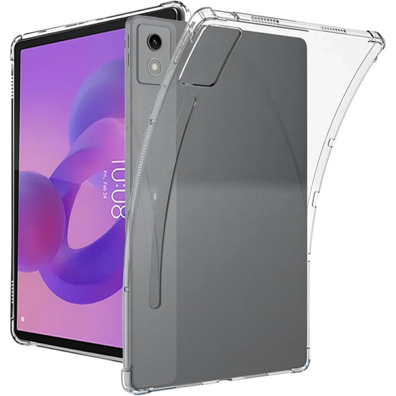 Puzdro pre Lenovo Idea Tab Pro 12.7", silikónové, priehľadné
