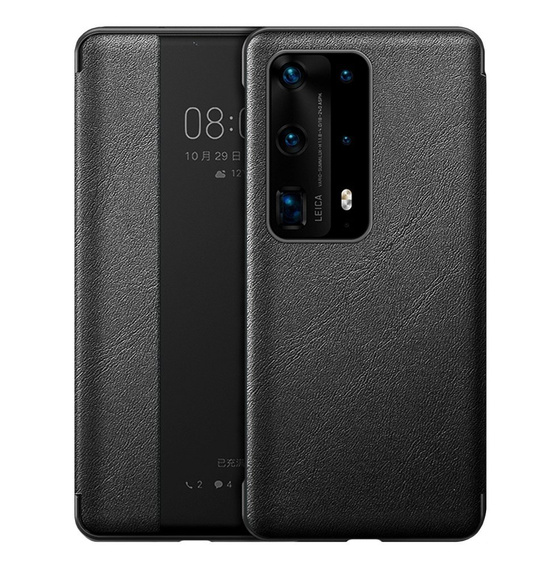 Flipové puzdro pre Huawei P40, Side View, čierne