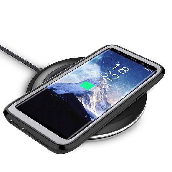 Puzdro pre Samsung Galaxy S9, Shockproof, s fóliou, modré