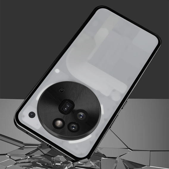 Puzdro pre Nothing Phone 3a Pro, Frame Case, čierne