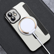 Klapkové puzdro pre iPhone 11, RFID Wallet MagSafe CamShield, čierne