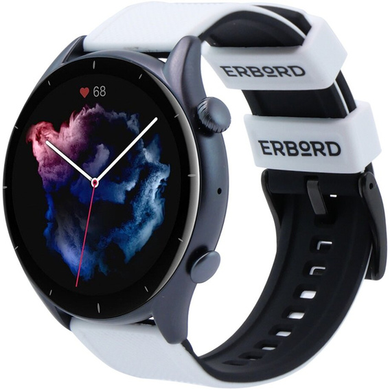 ERBORD Univerzálny 22 mm silikónový remienok