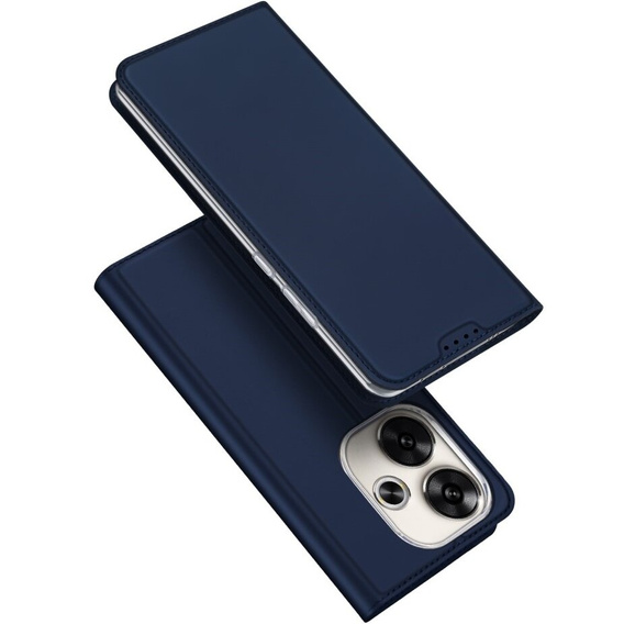 Dux Ducis Obal na mobil pre Xiaomi Poco F6, Skinpro, tmavomodré
