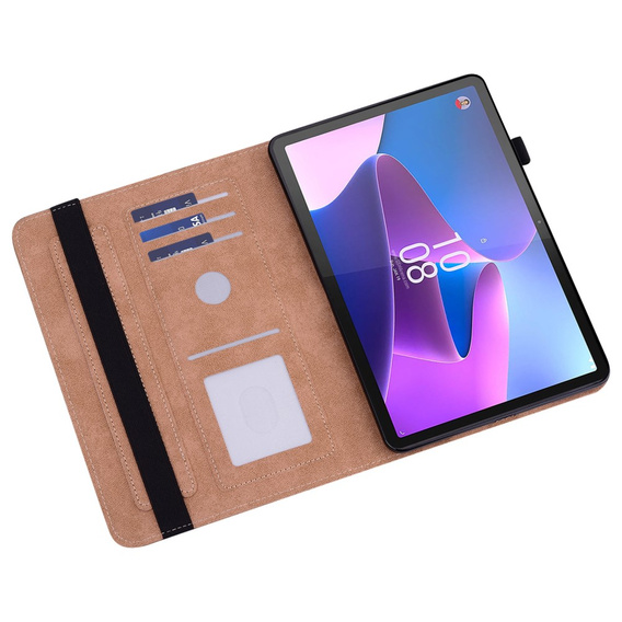 Puzdro pre Lenovo Tab P11 Gen 2 TB350FU TB350XU 11.5", Classic, s priestorom pre stylus, tmavomodré
