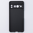 Puzdro pre Google Pixel 8 Pro, Aramid Fiber Cover, čierne