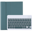 Puzdro + klávesnica Lenovo Tab P11 J606F / P11 5G J607Z, tmavozelené