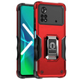 Obal na mobil pre Xiaomi Poco X4 Pro 4G, Dual-Layer Armor, červené