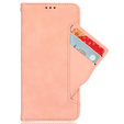 Klapkové puzdro pre Xiaomi Redmi 13C / Poco C65, Card Slot, ružové