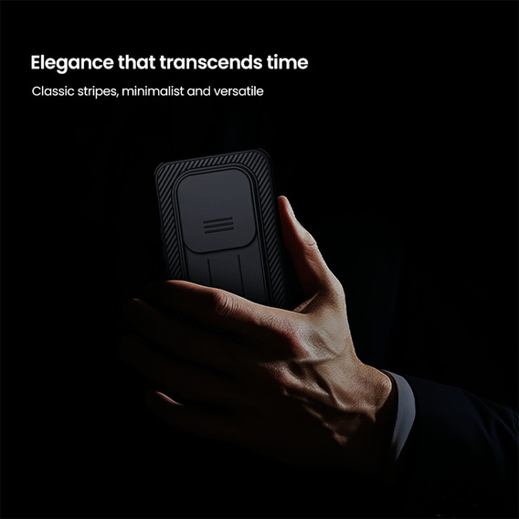 Puzdro NILLKIN Camshield Pro s krytom fotoaparátu pre Xiaomi Redmi Note 15 Pro Plus 5G