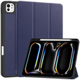 Puzdro pre iPad Pro 11" 2024 (5 gen.), Smartcase s priestorom pre stylus, tmavomodré