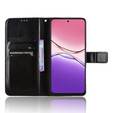 Klapkové puzdro pre Oppo A5 Pro 5G, Crazy Horse Wallet, čierne