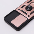 Obal na mobil pre Motorola Moto G54 5G, CamShield Slide, ružové rose gold