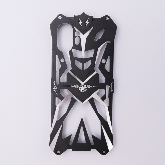 Pancierované puzdro pre Nothing Phone 2, Aluminum Alloy, čierne