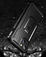 Obrnené puzdro pre iPhone 13 mini, Dexnor Full Body, čierne